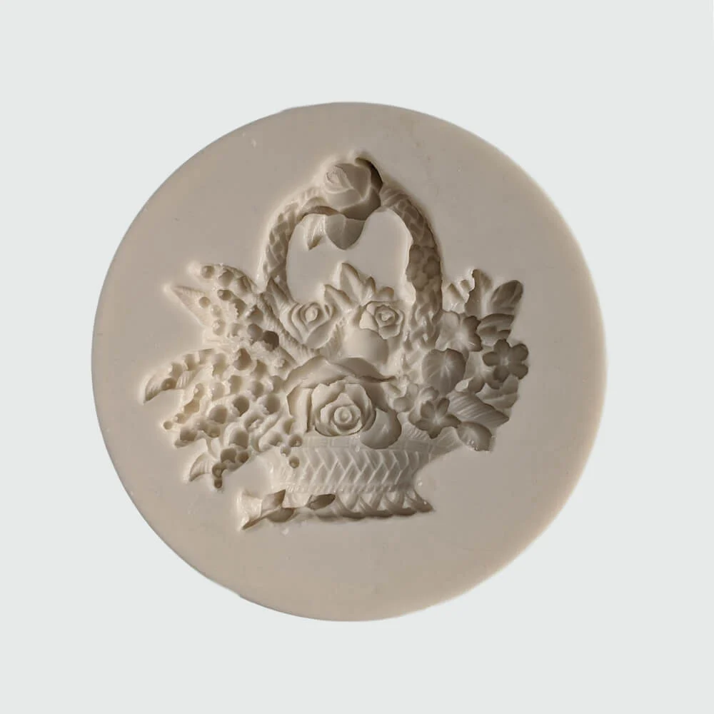 Flower Basket Large Mould
