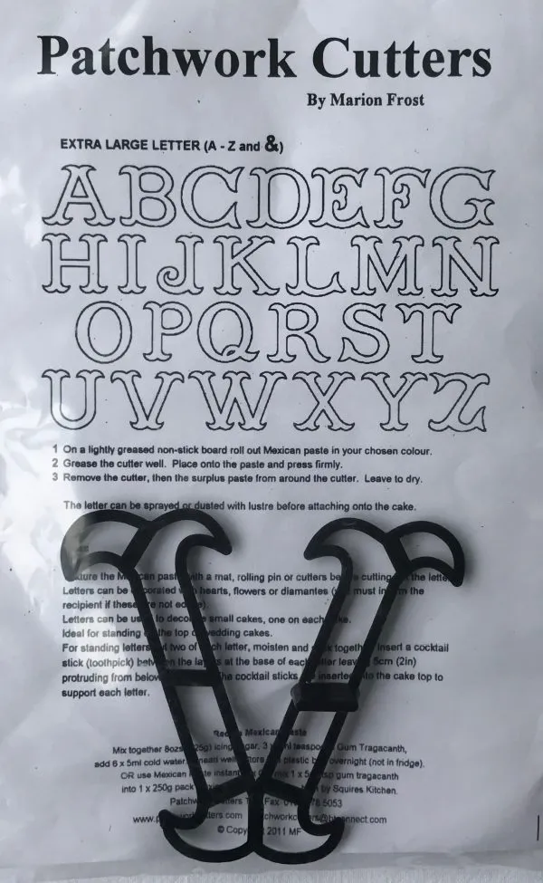 Extra Large Letter V Cutter (individual) - Image 3