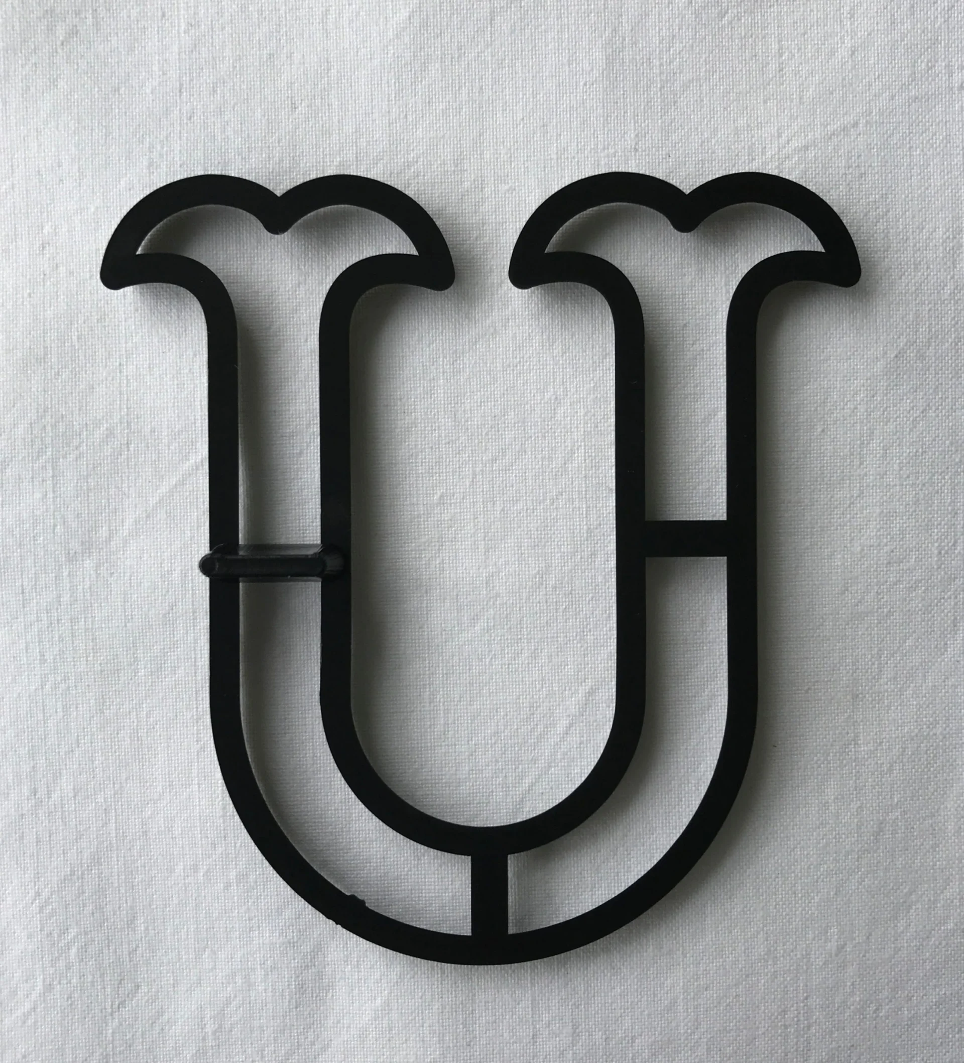 Extra Large Letter U Cutter (individual)