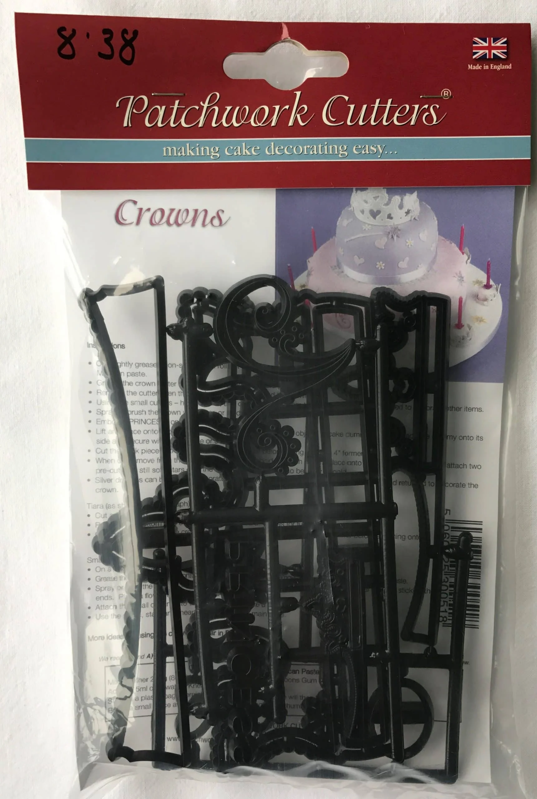 Princess Crowns Cutter Set (2 styles)
