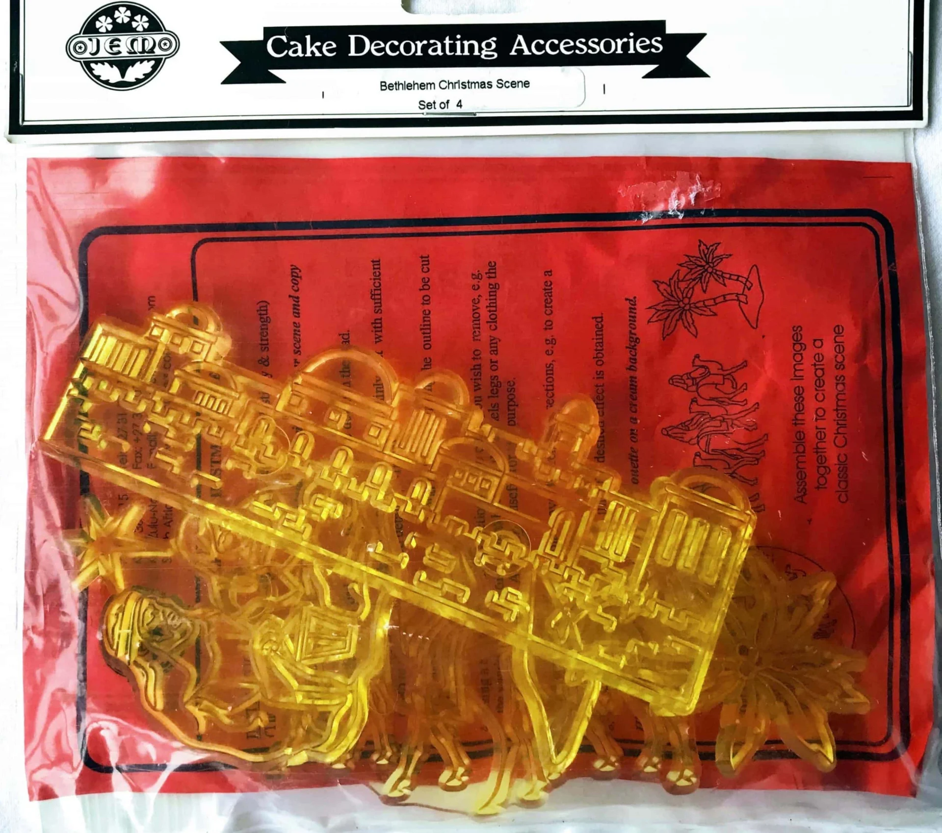 Bethlehem Christmas Scene Cutter Set (4)