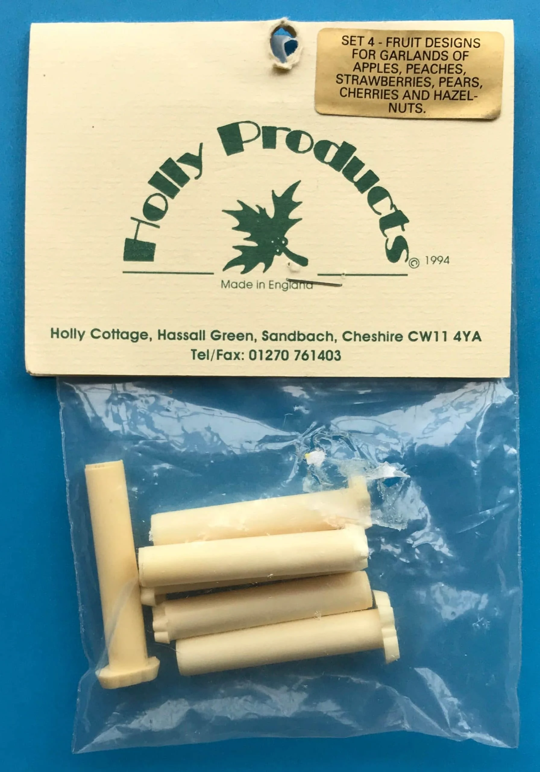 Embosser Sticks - Set 4 - Fruit Designs