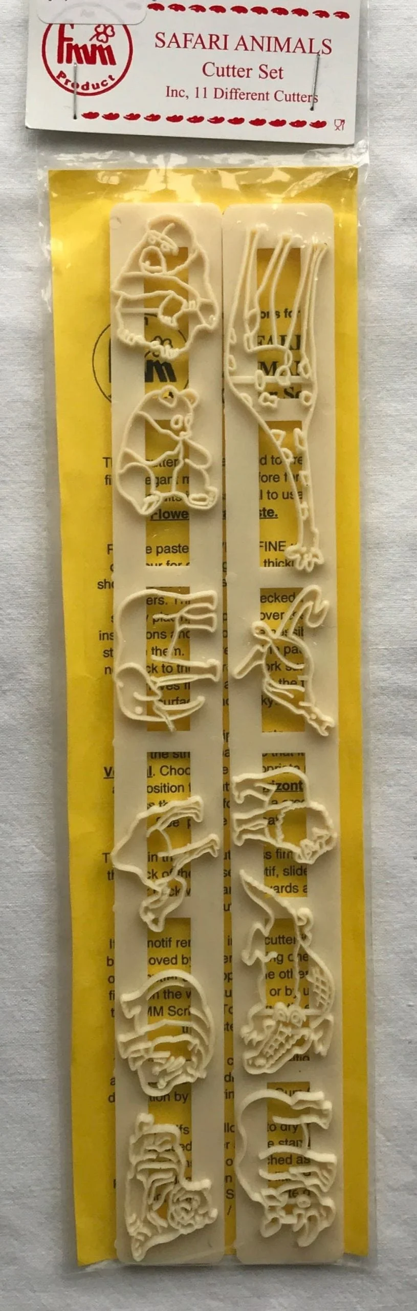 Safari Animals Cutter Set (11)