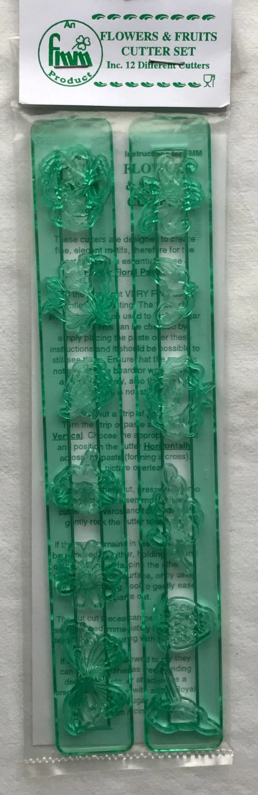 Flowers and Fruit Cutter Set (12)