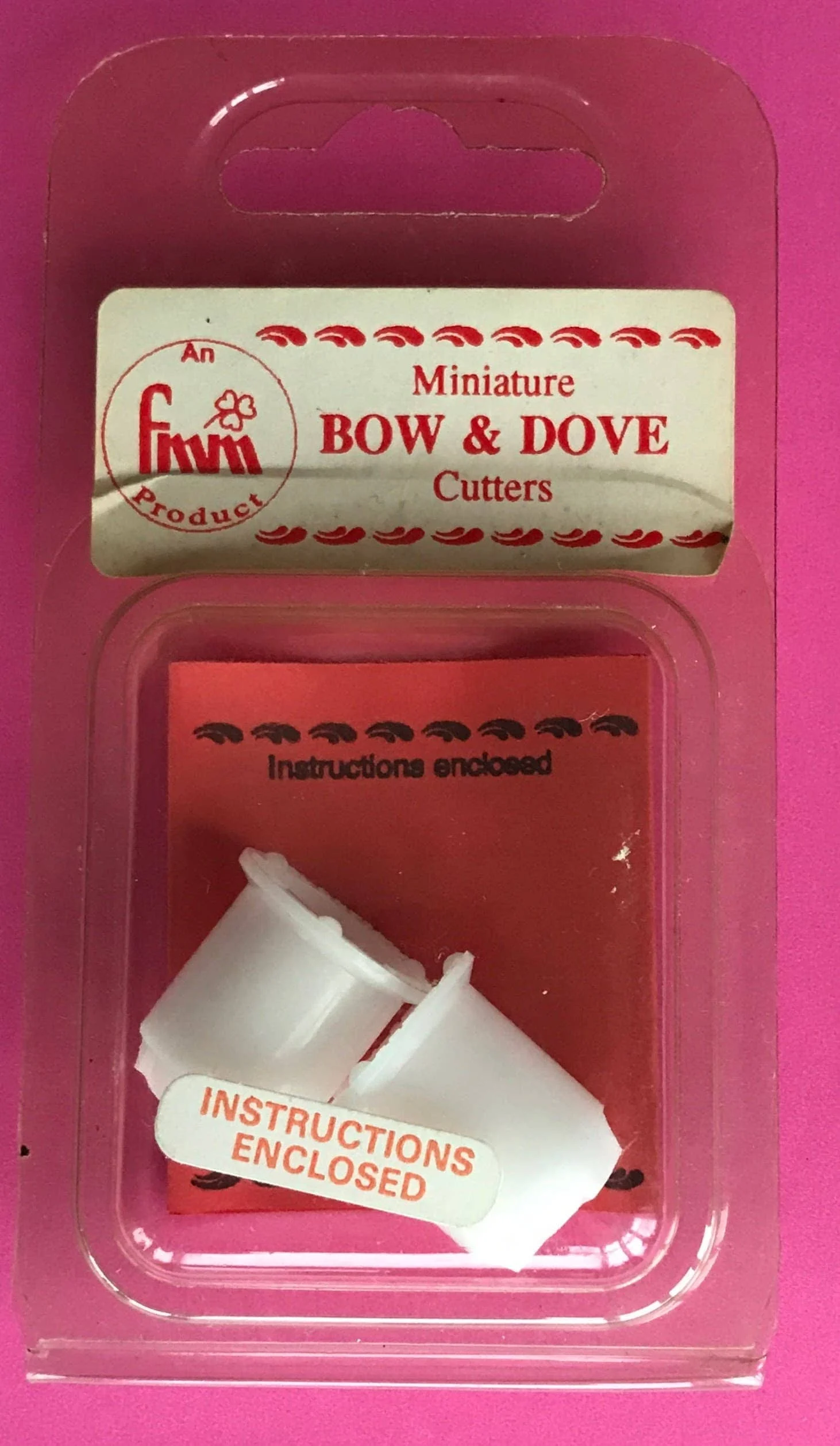Bow and Dove Mini Cutter (2)