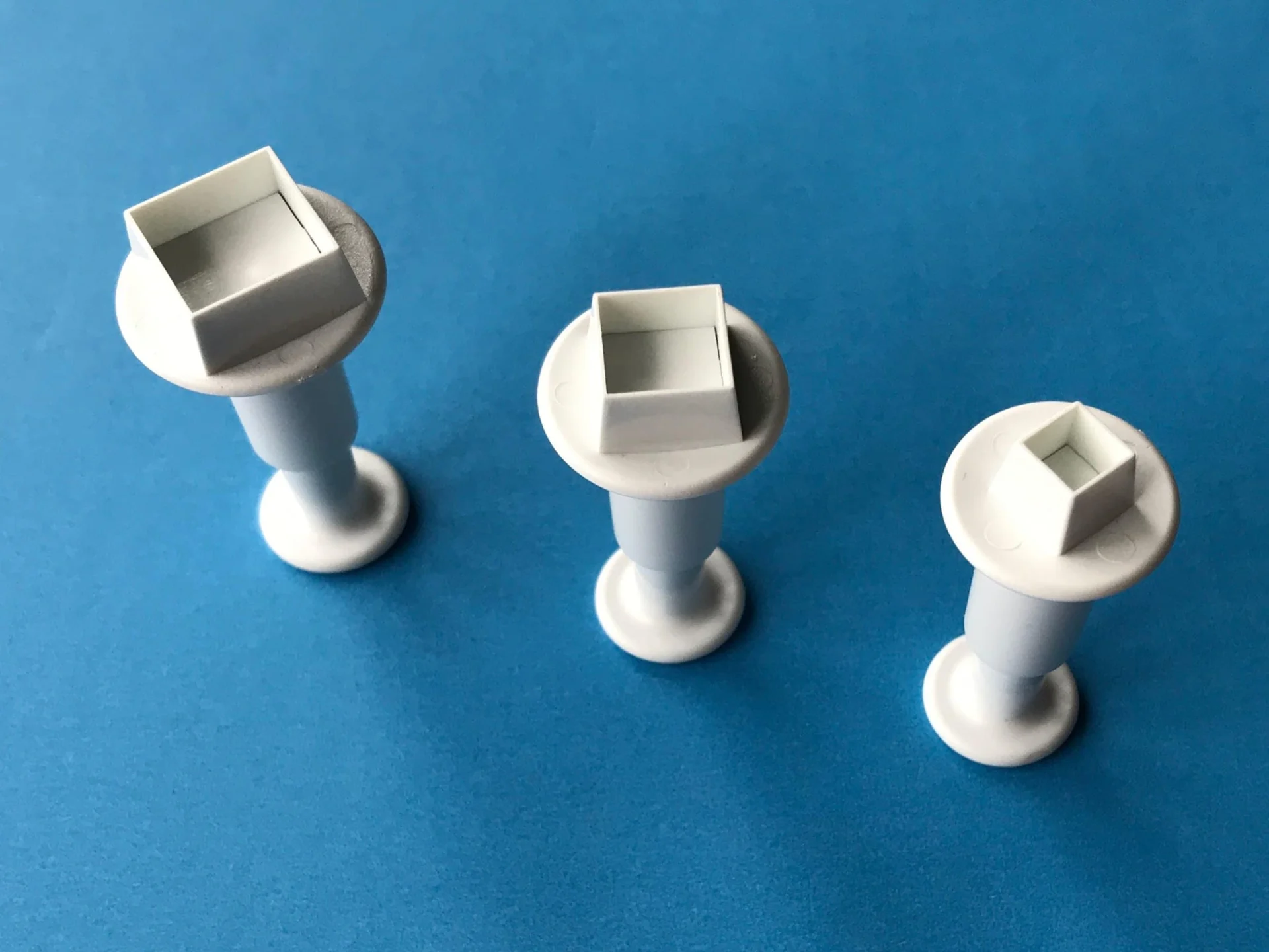 Square Plunger Cutter Set (3)