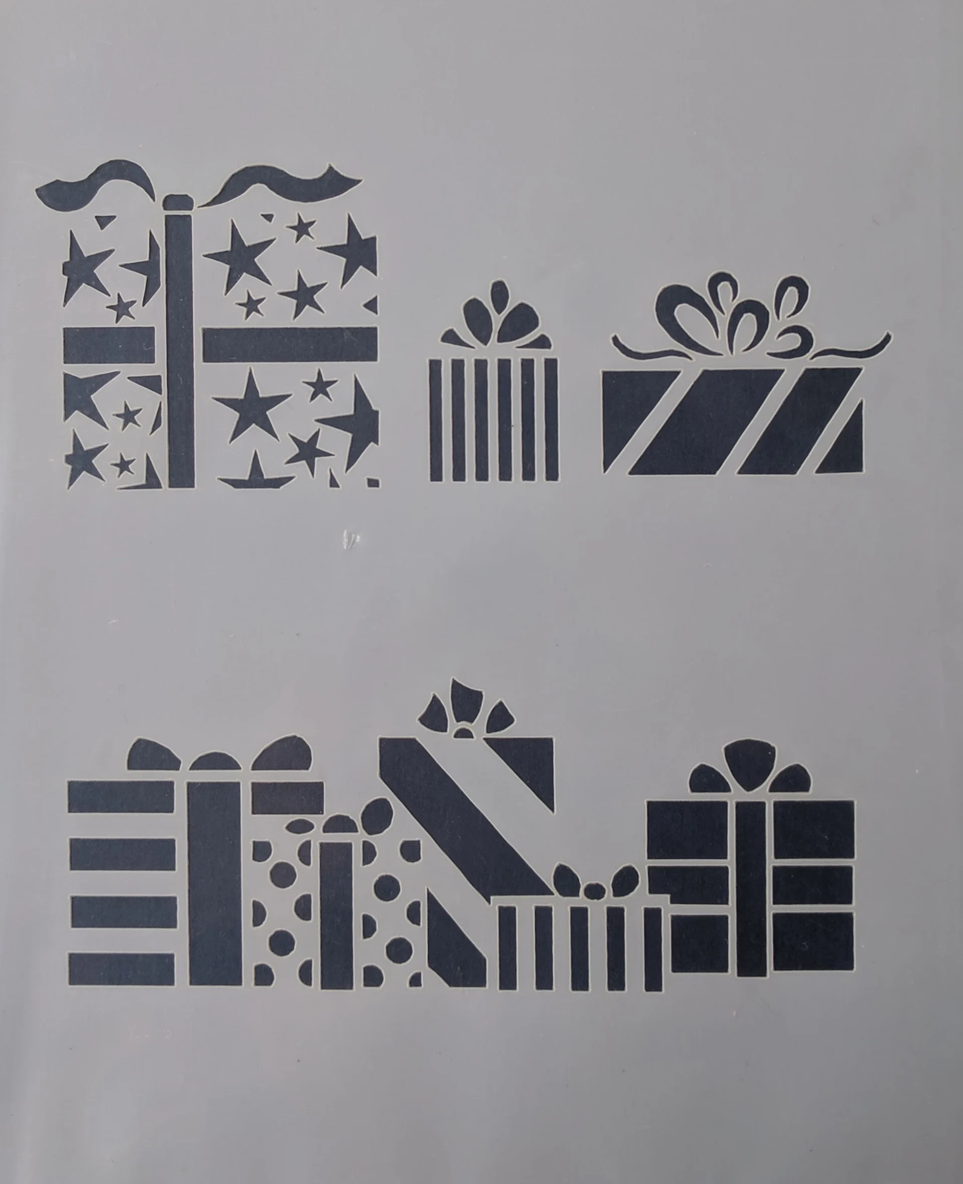 Parcels / Presents Stencil