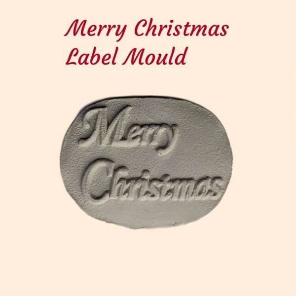 Merry Christmas Wording Silicone Mould
