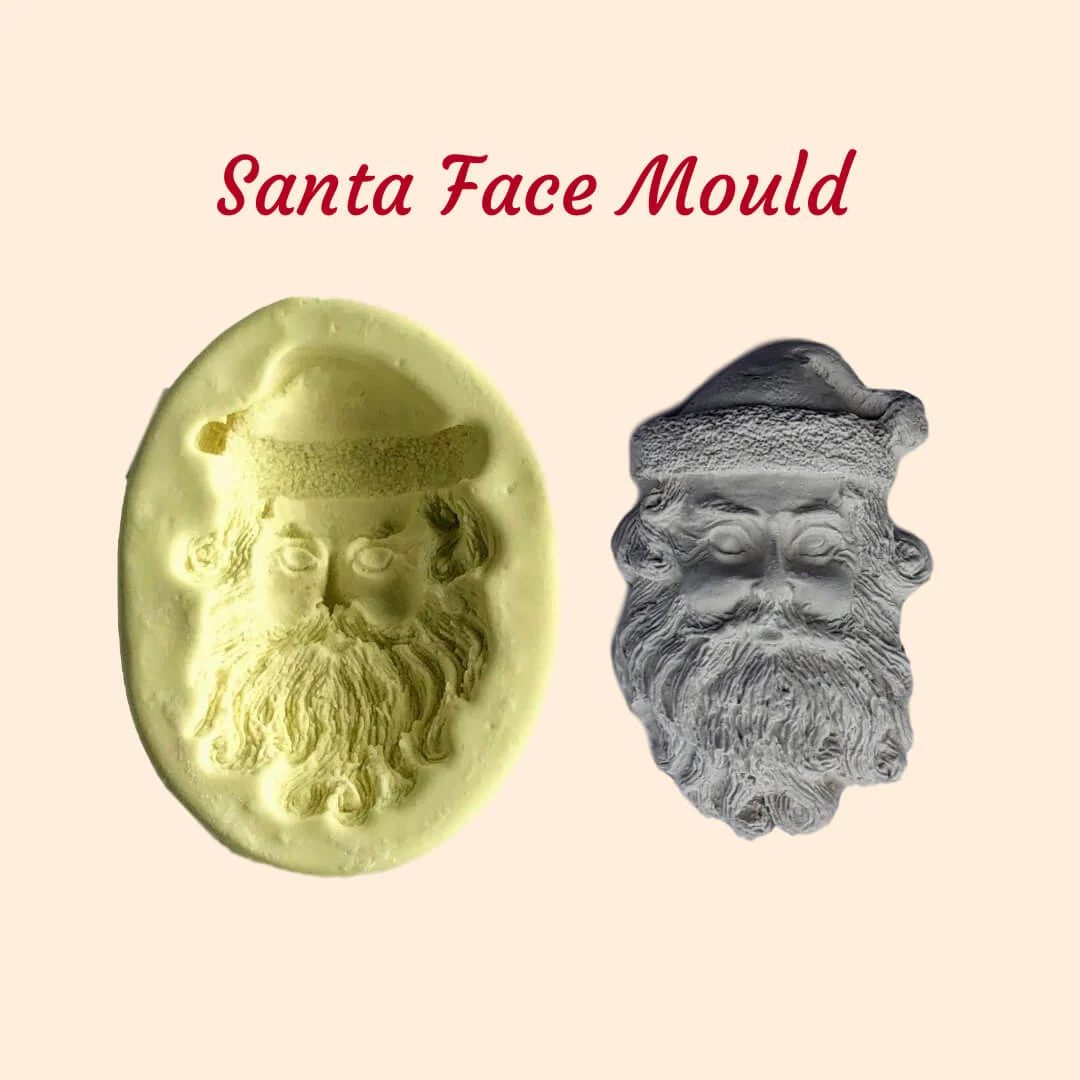Santa face mould