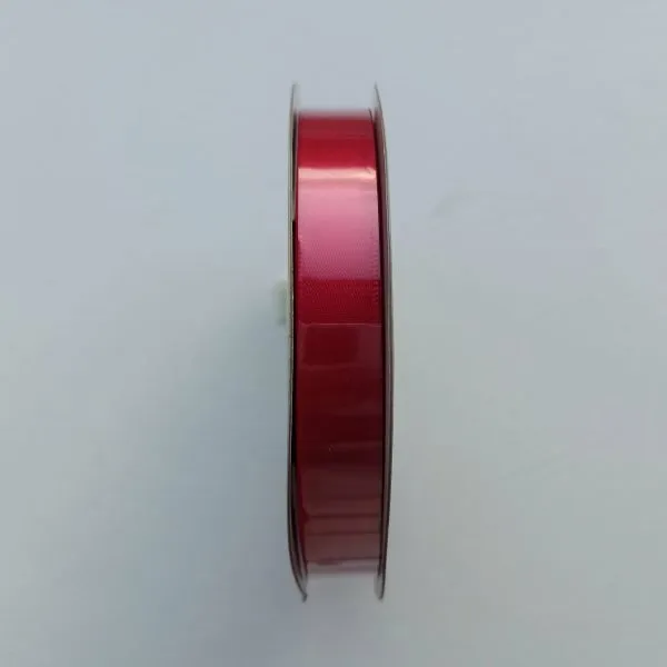 Ruby Red Satin Ribbon