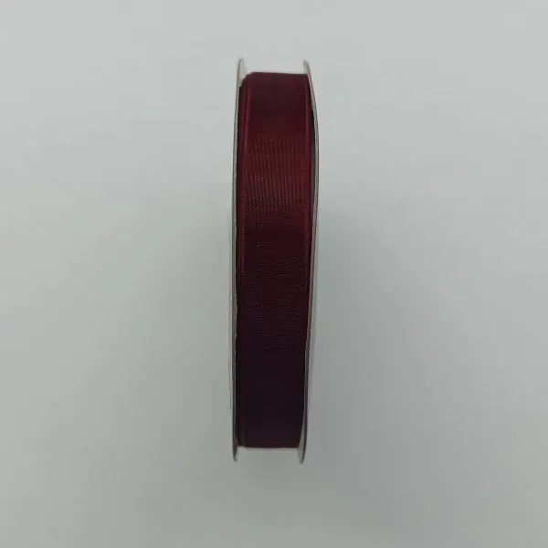 Burgundy Chiffon Sheer Ribbon